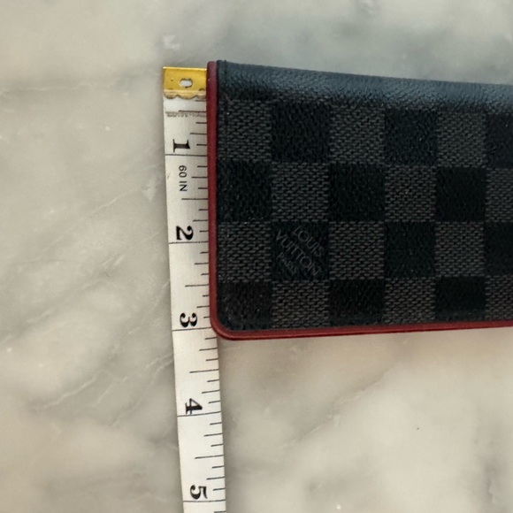 Louis Vuitton Black & Red Damier Graphite
Pocket Organizer - Picture 11 of 12